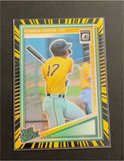 2025 Donruss Optic #123 Konnor Griffin — front
