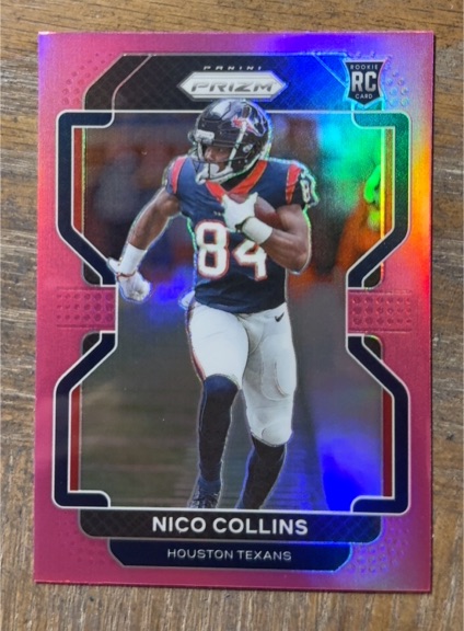 2021 Panini Prizm #360 Nico Collins — front