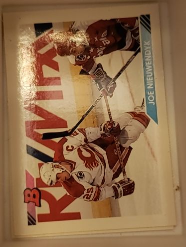 1992 Bowman #59 Joe Nieuwendyk — front