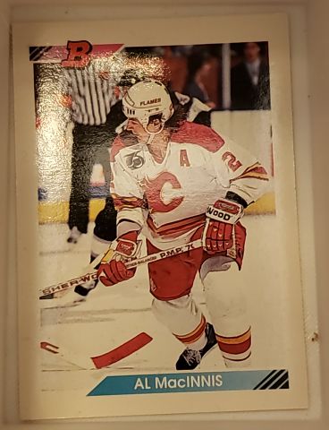 1992 Bowman #109 Al MacInnis — front