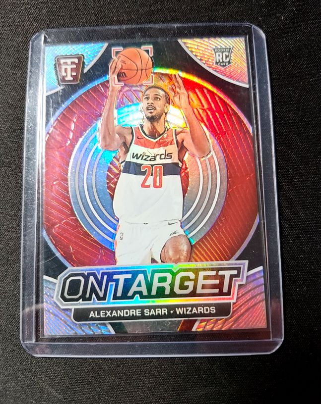 2024-25 Panini Totally Certified #4 Alexandre Sarr On Target Rookie — front