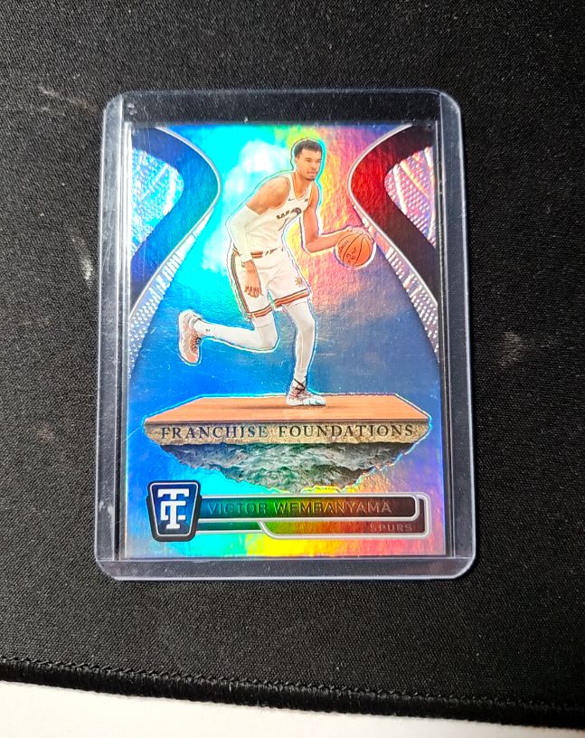 2024-25 Panini Totally Certified Franchise Foundations #22 Victor Wembanyama — front