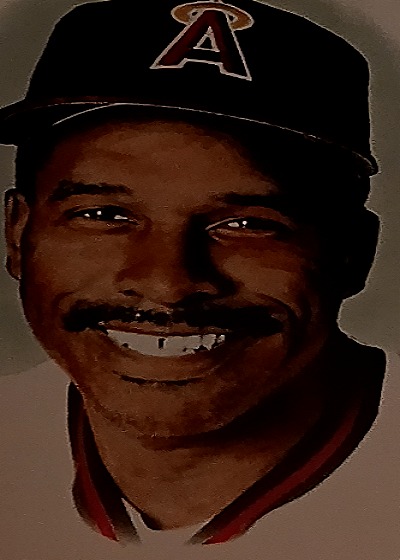 Terry Humphrey California Angels Postcard — front