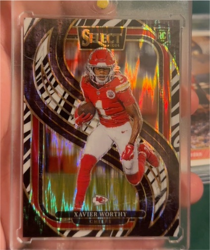2024 Panini Select Premier Level #119 Xavier Worthy — front