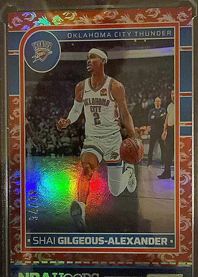 2024-25 Panini NBA Hoops #126 Shai Gilgeous-Alexander — front