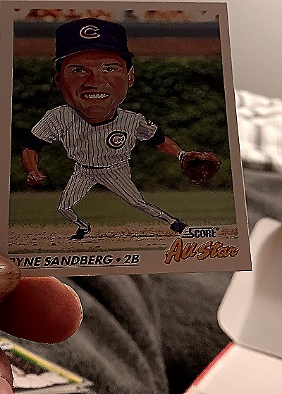 1992 Score #774 Ryne Sandberg — front