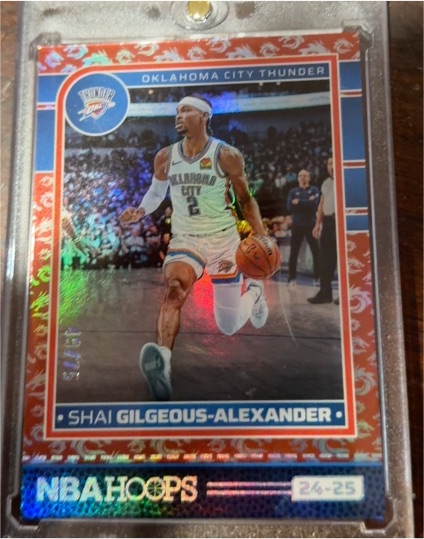 2024-25 Panini NBA Hoops #126 Shai Gilgeous-Alexander — front