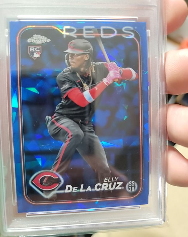 2024 Topps Chrome #44 Elly De La Cruz — front