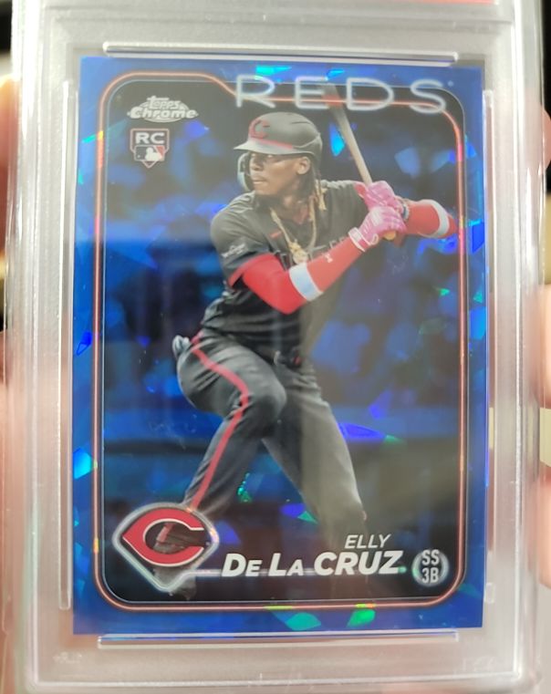 2024 Topps Chrome #44 Elly De La Cruz — front
