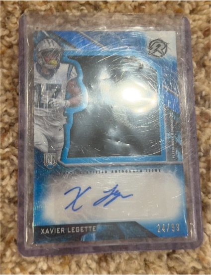 2024 Topps Resurgence Rookie Patch Autographs #RPA-XL Xavier Legette — front