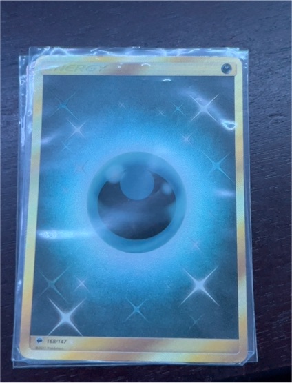 2017 Pokémon TCG Burning Shadows #168/147 Dark Energy — front