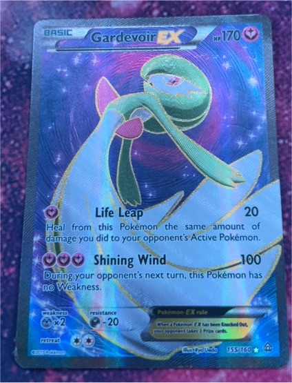 2015 Pokémon XY Primal Clash #155 Gardevoir EX — front