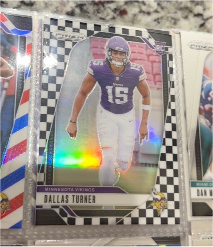 2024 Panini Prizm #324 Dallas Turner — front