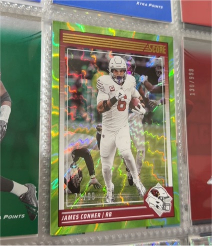 2024 Score #2 James Conner — front
