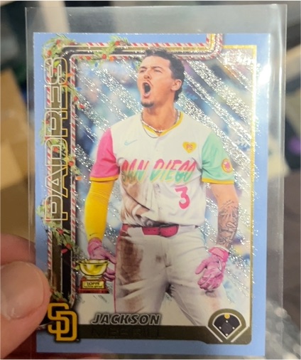 2025 Topps Holiday #H30 Jackson Merrill — front