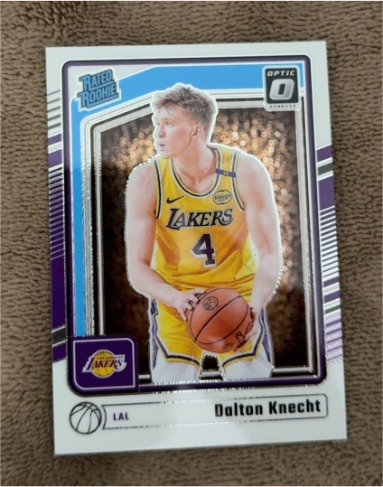 2024-25 Panini Donruss Optic #256 Dalton Knecht — front