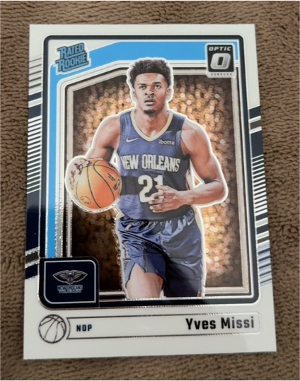 2024-25 Panini Donruss Optic #265 Yves Missi — front