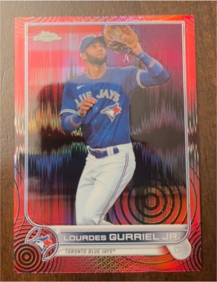 2022 Topps Chrome #D3 Lourdes Gurriel Jr. — front
