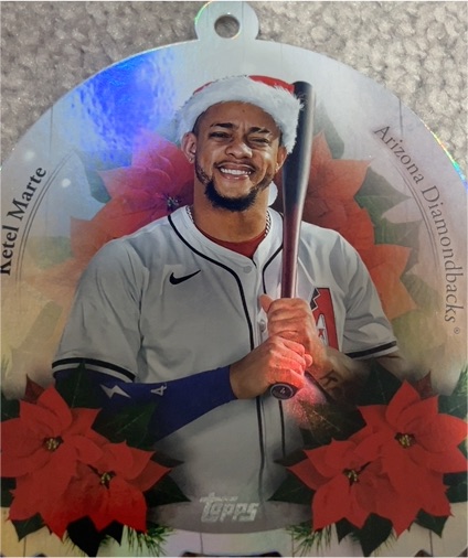 2025 Topps Holiday #OO-19 Ketel Marte — front