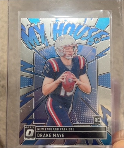 2024 Panini Donruss Optic #8 Drake Maye My House — front
