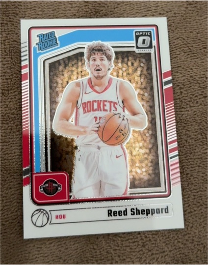 2024-25 Panini Donruss Optic #255 Reed Sheppard — front