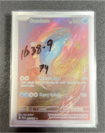 2023 Pokémon Scarlet & Violet #207 Dondozo — front