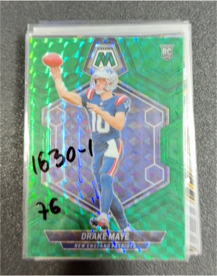 2024 Panini Mosaic #303 Drake Maye — front