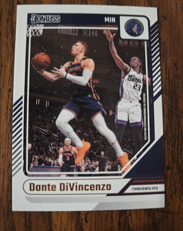 2024-25 Panini Donruss #77 Donte DiVincenzo — front