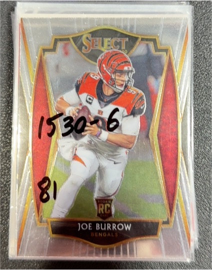2020 Panini Select #146 Joe Burrow — front