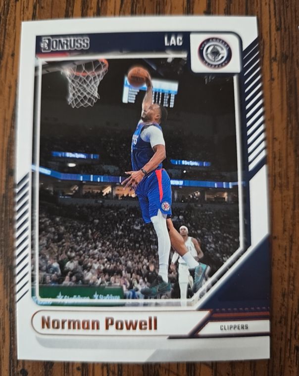 2024-25 Donruss #16 Norman Powell — front