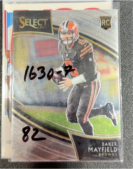 2018 Panini Select #204 Baker Mayfield — front