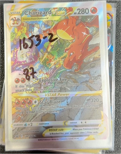 2022 Pokémon SWSH: Sword & Shield Promo #SWSH262 Charizard VSTAR — front