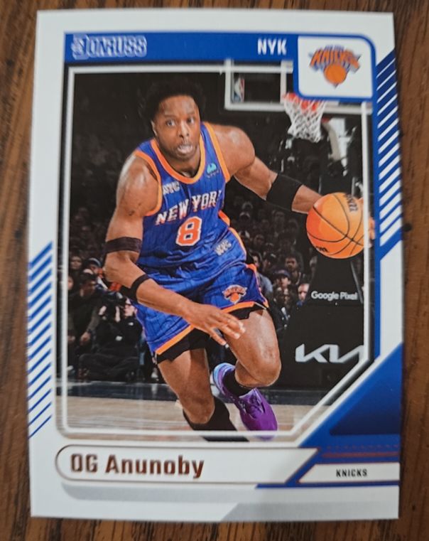 2024-25 Donruss #185 OG Anunoby — front