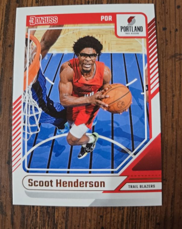 2024-25 Panini Donruss #143 Scoot Henderson — front