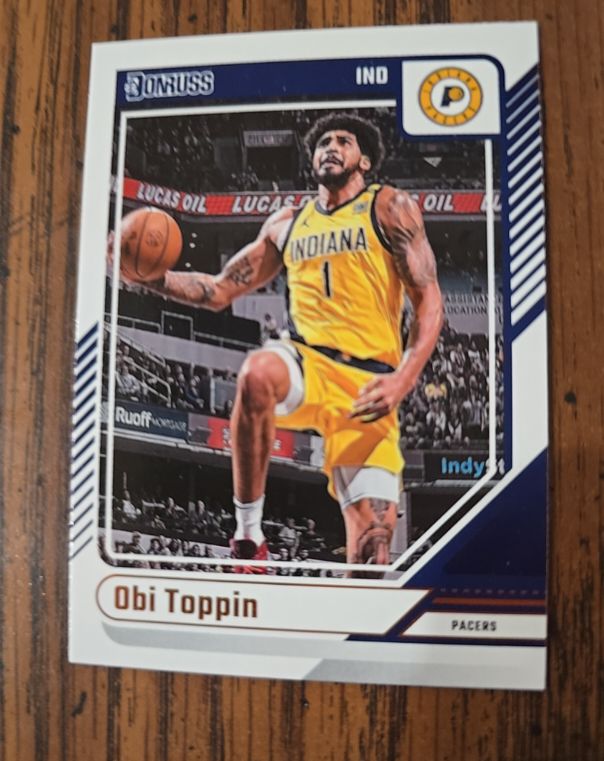 2024-25 Donruss #168 Obi Toppin — front