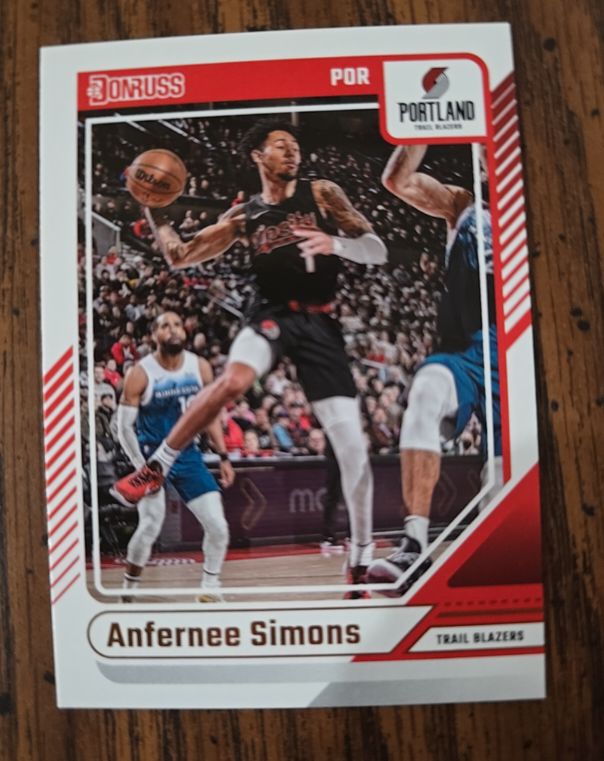 2024-25 Panini Donruss #114 Anfernee Simons — front