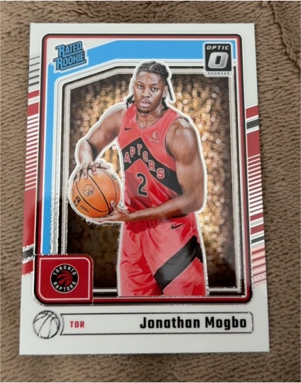 2024-25 Panini Donruss Optic #297 Jonathan Mogbo — front