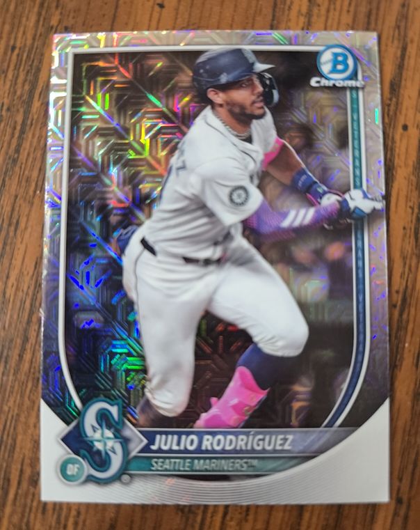 2025 Bowman Chrome #66 Julio Rodriguez — front
