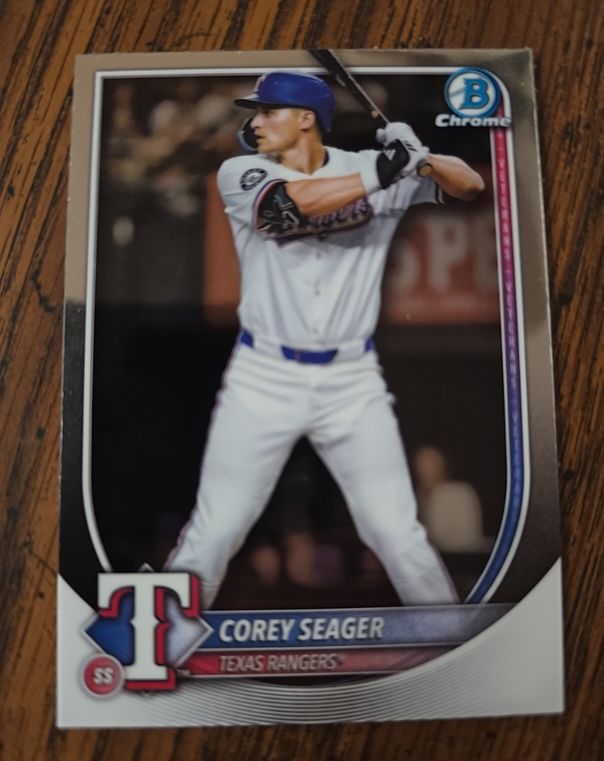 2025 Bowman Chrome #45 Corey Seager — front