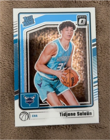 2024-25 Panini Donruss Optic #286 Tidjane Salaun — front