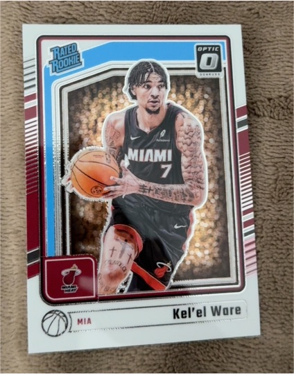 2024-25 Donruss Optic #280 Kel'el Ware — front