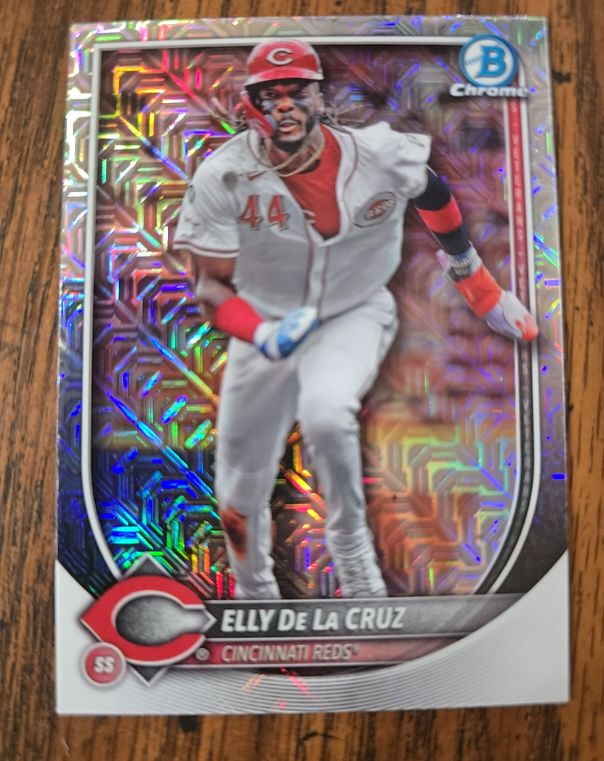 2025 Bowman Chrome #89 Elly De La Cruz — front