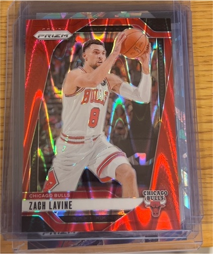 2024-25 Panini Prizm #192 Zach LaVine — front
