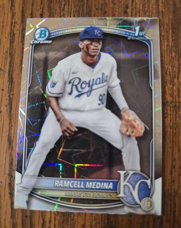 2025 Bowman Chrome #BCP-187 Ramcell Medina — front