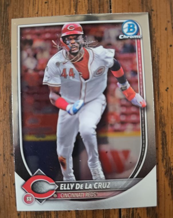 2025 Bowman Chrome #89 Elly De La Cruz — front