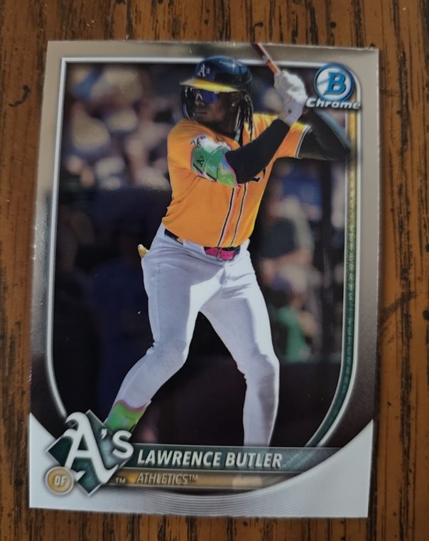 2025 Bowman Chrome #65 Lawrence Butler — front