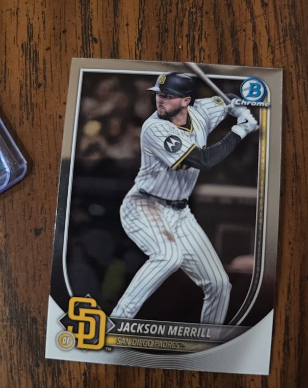 2025 Bowman Chrome #38 Jackson Merrill — front