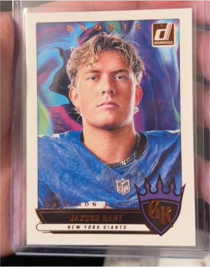 2025 Donruss Gridiron Kings #RGK-JDT Jaxson Dart — front
