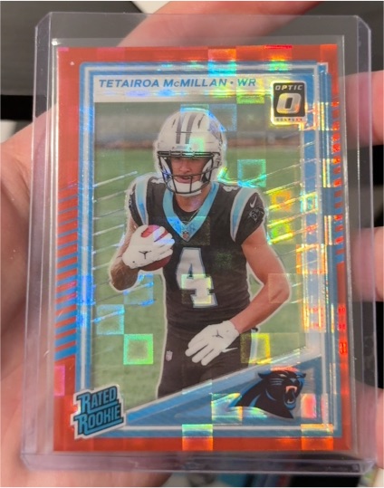 2025 Panini Donruss Optic #314 Tetairoa McMillan — front