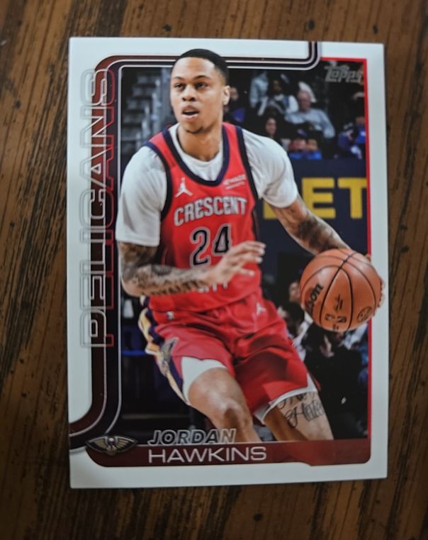 2025-26 Topps #194 Jordan Hawkins — front